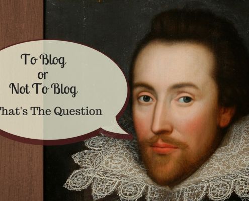 To Blog Or Not To BLog That's The Question